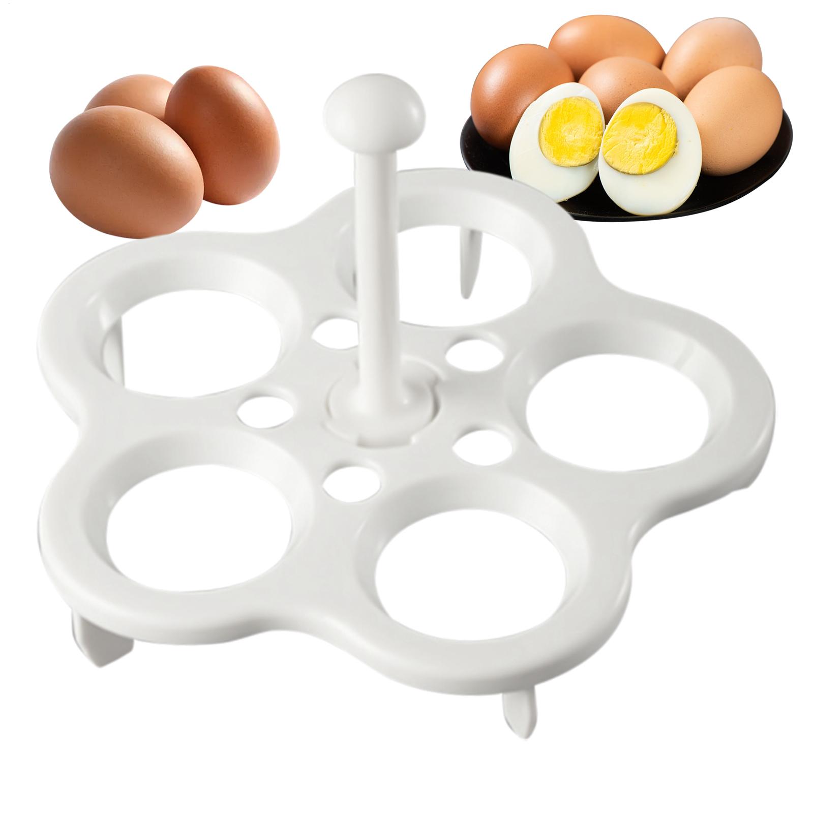 Kitchen Gadgets For Men - エッグボイラーホルダー 4/5個用 卵蒸し器ラック 卵多目的蒸し器ラック キッチンアクセサリーホルダー 調理器具鍋ガジェットツール