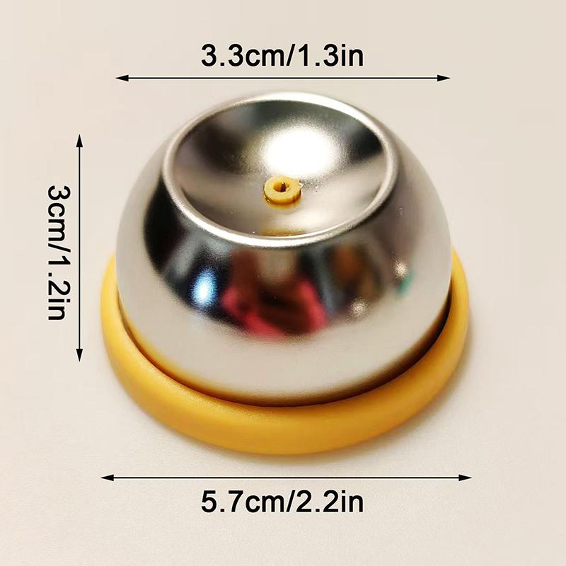 Egg Separator Tool - ステンレス製ニードルエッグセパレーター、卵割り器、キッチンガジェット、ゆで卵用ホールパンチャー、卵穴あけ器、セパレーター