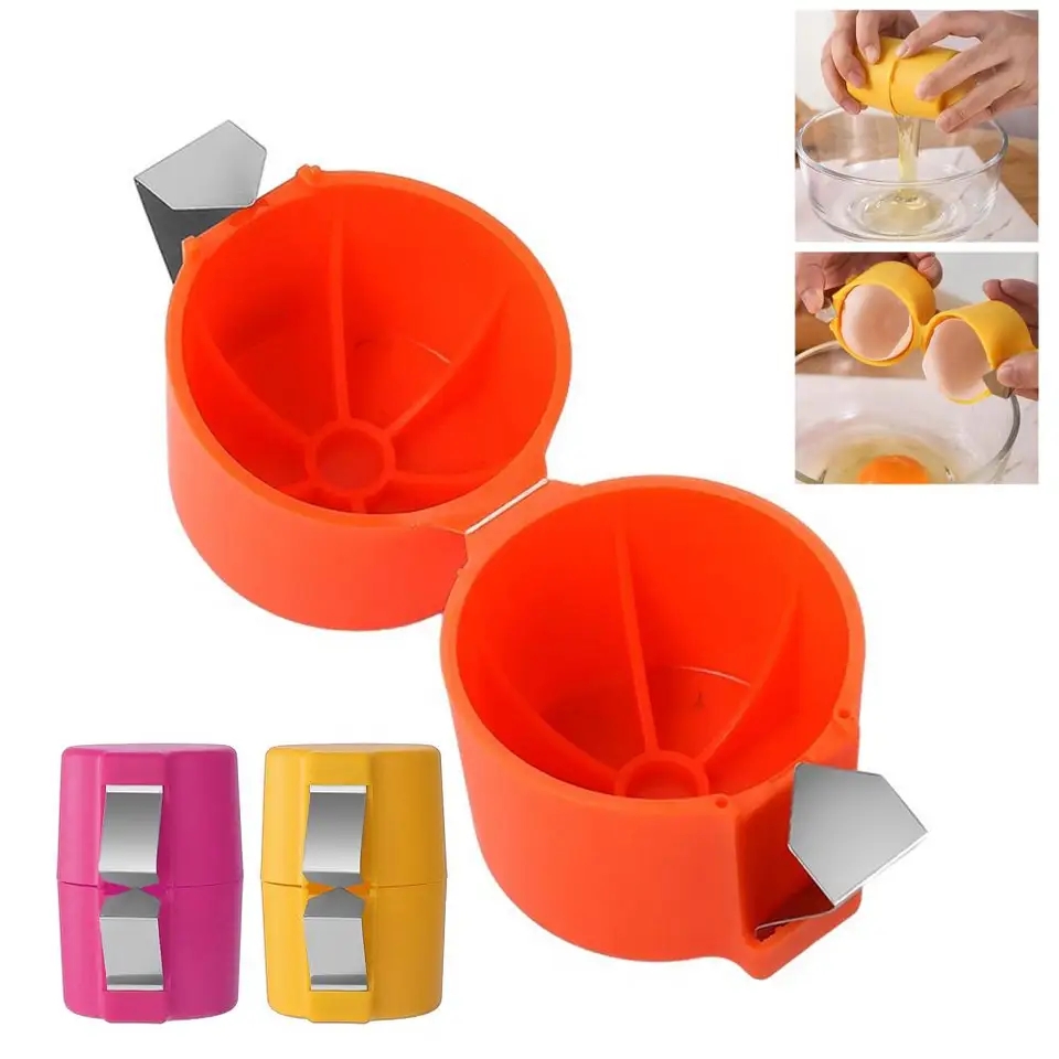 卵の殻オープナー卵ビーター卵の殻セパレーター家庭用キッチンベ - Egg Separator Tool のレビューと価格