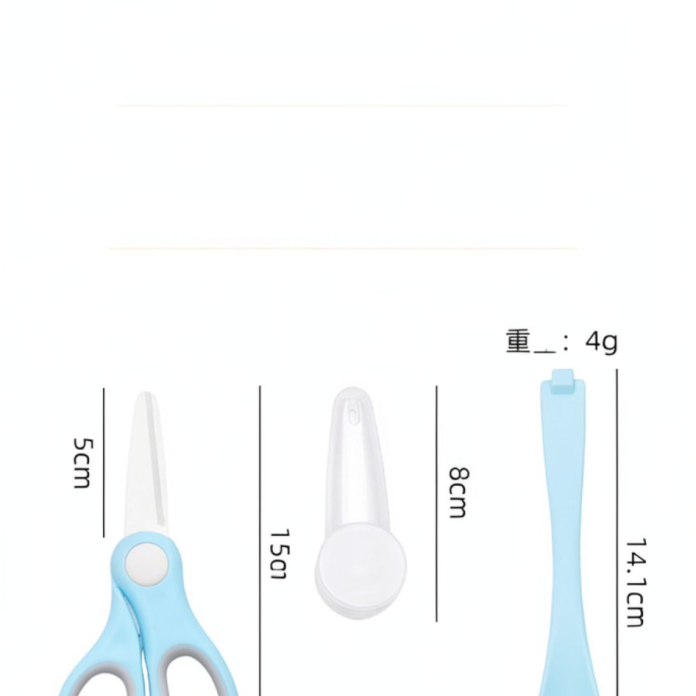 離乳食用のセラミック刃のキッチン用ハサミ。野菜、肉、麺などを - Kitchen Helper Gadgets のレビューと価格
