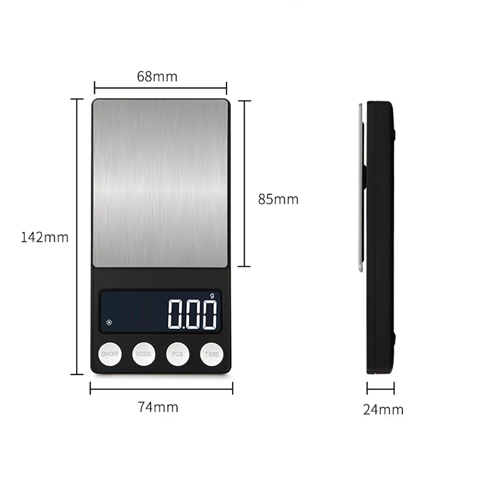 0.01g/0.1g精密ミニスケール デジタルLCD ジュエ - Kitchen Gadgets Gold のレビューと価格