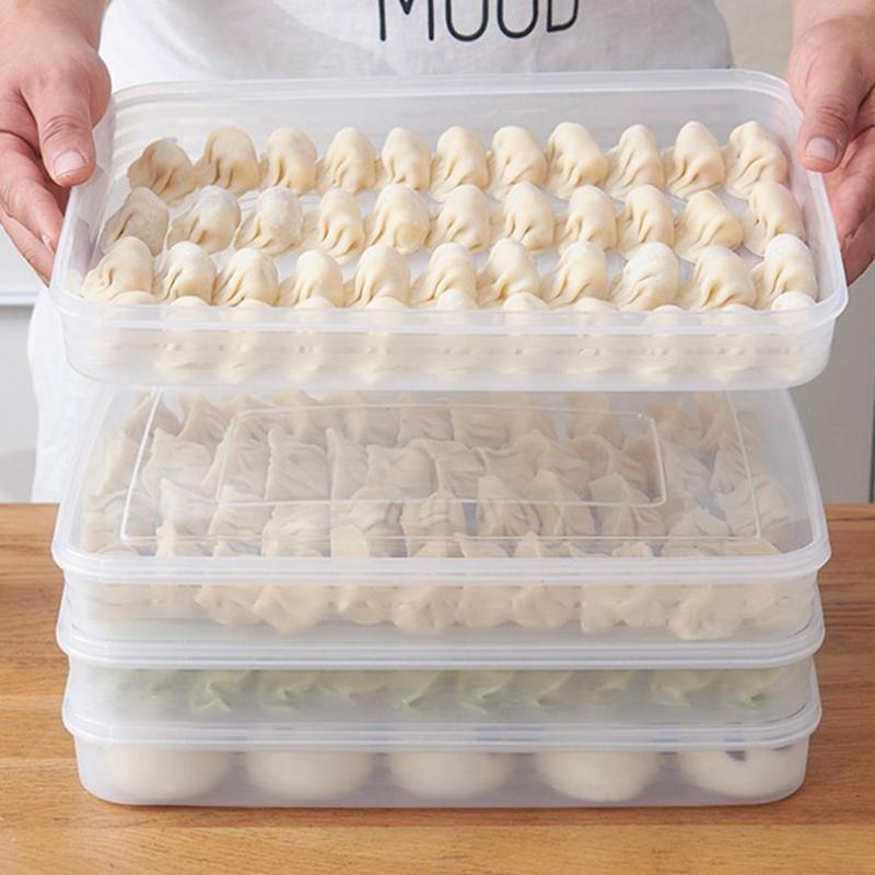 餃子、果物、野菜、肉、ケーキ用キッチン収納ボックス、冷蔵庫オ - Kitchen Gadgets Organizer のレビューと価格