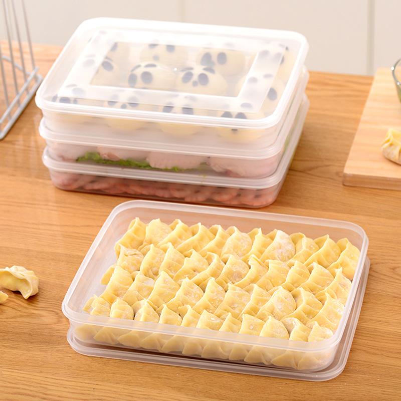 餃子、果物、野菜、肉、ケーキ用キッチン収納ボックス、冷蔵庫オ - Kitchen Gadgets Organizer のレビューと価格