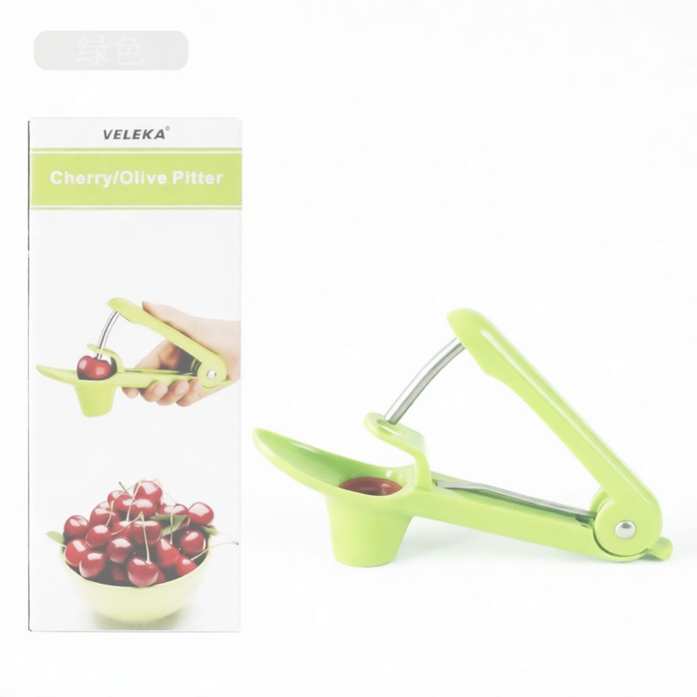 プロ仕様のチェリーピッター、ステンレス製、果物の芯を取り除く - Kitchen Helper Gadgets のレビューと価格